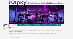 Desktop Screenshot of kapky.cz